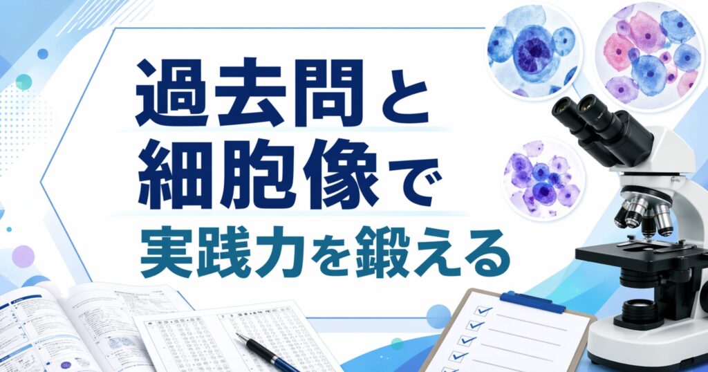 過去問と細胞像で実践力を鍛えるの項目のアイキャッチ